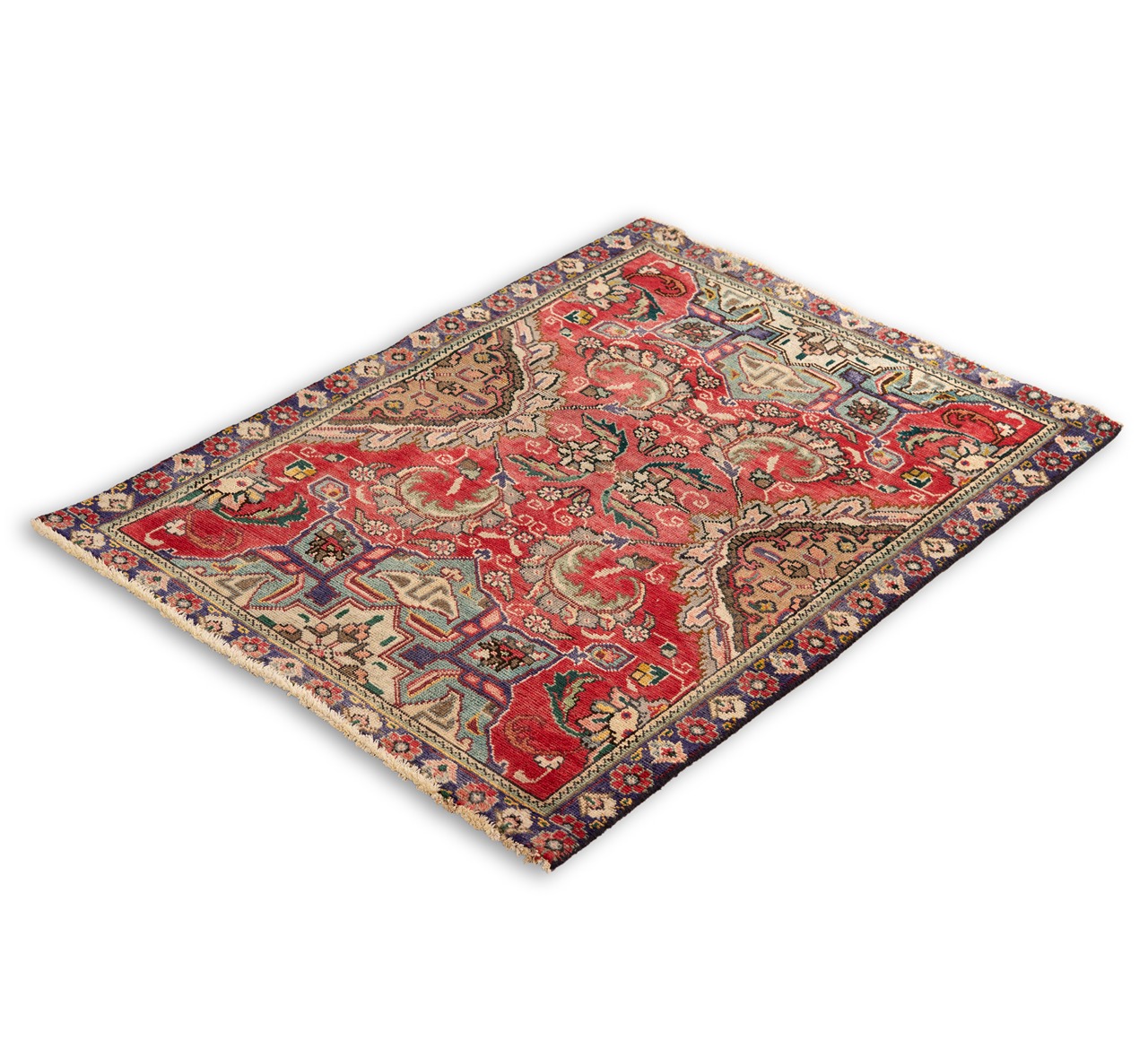 DSC09621-Edit_5_11zon Nain Florentine | Dark Blue | Rug (Copy) - Image 1