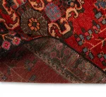 Hand Knotted Ardebil Rug – Geometric Pattern – 290 × 105 cm – Red - Image 5