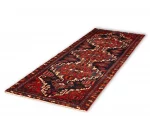 Hand Knotted Ardebil Rug – 330 × 108 cm – Red