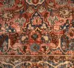 Hand Knotted Kashan Rug – 190 × 123 cm – Red - Image 3