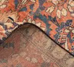 Hand Knotted Mahal Rug – 225 × 134 cm – Red - Image 2