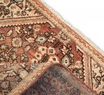 Hand Knotted Hamadan Rug – Geometric Pattern – 180 × 110 cm – Red - Image 4