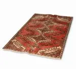 Hand Knotted Hamadan Rug – 173 × 105 cm – Red