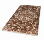 Hand Knotted Bakhtiar Rug – Geometric Pattern – 232 × 105 cm – Multicolor