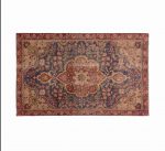 Hand Knotted Tabriz Rug – Medallion Pattern – 148 × 82 cm – Multicolor - Image 5