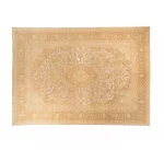 Hand Knotted Kashan Rug – Medallion Pattern – 340 × 243 cm – Red - Image 5