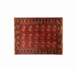 Hand Knotted Balouch Rug – 125 × 96 cm – Red - Image 5