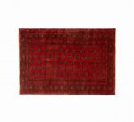 Hand Knotted Balouch Rug – Tribal Pattern – 181 × 127 cm – Red - Image 4
