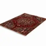 Hand Knotted Bakhtiyar Rug – Geometric Pattern – 178 × 128 cm – Multicolor