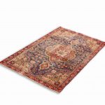 Hand Knotted Tabriz Rug – Medallion Pattern – 148 × 82 cm – Multicolor