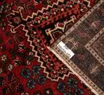 Hand Knotted Joshaghan Rug – Floral Pattern – 198 × 128 cm – Red - Image 2