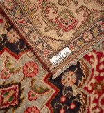 Hand Knotted Tabriz Rug – Medallion Pattern – 247 × 146 cm – Multicolor - Image 5