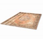Hand Knotted Tabriz Rug – Medallion Pattern – 268 × 190 cm – Multicolor