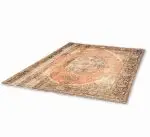 Hand Knotted Tabriz Rug – Medallion Pattern – 268 × 190 cm – Multicolor
