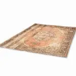Hand Knotted Tabriz Rug – Medallion Pattern – 268 × 190 cm – Multicolor