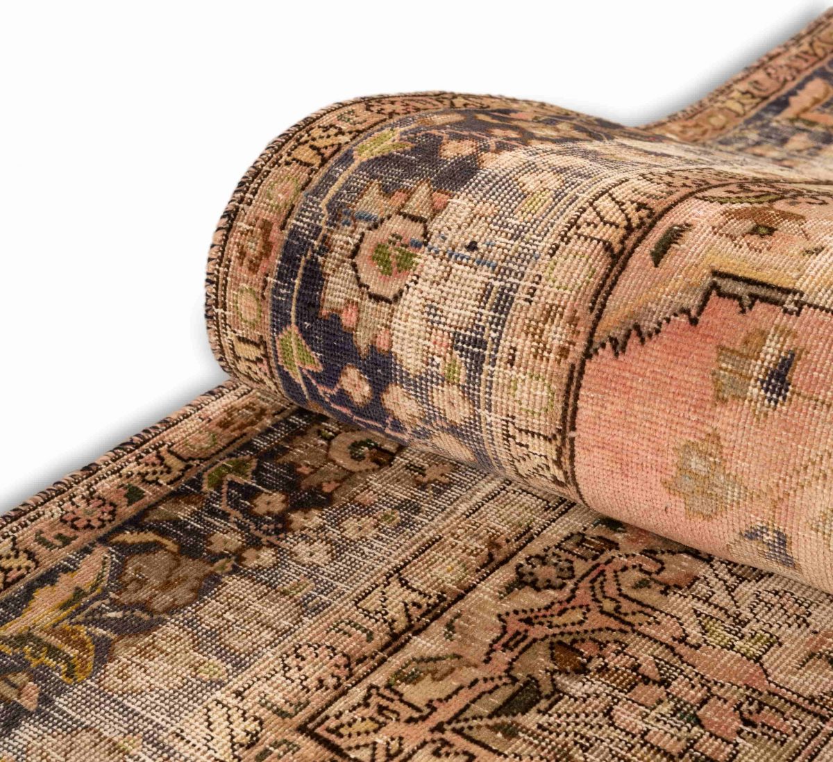 Hand Knotted Tabriz Rug – Medallion Pattern – 268 × 190 cm – Multicolor - Image 3