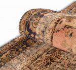 Hand Knotted Tabriz Rug – Medallion Pattern – 268 × 190 cm – Multicolor - Image 3