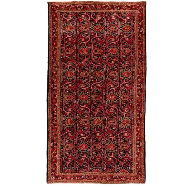 Hand Knotted Nanaj Malayer Rug - 289 × 157 cm