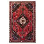 Hand Knotted Saveh Rug - 242 × 155 cm