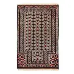 Hand Knotted Torkaman Rug - 116 × 78 cm