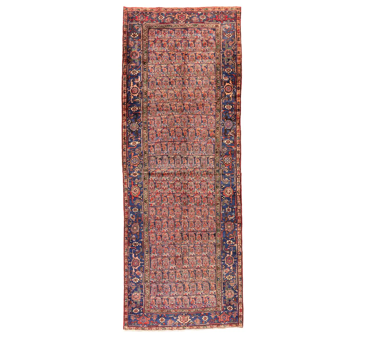 1 Hand Knotted Zanjan Rug - 373 × 136 cm