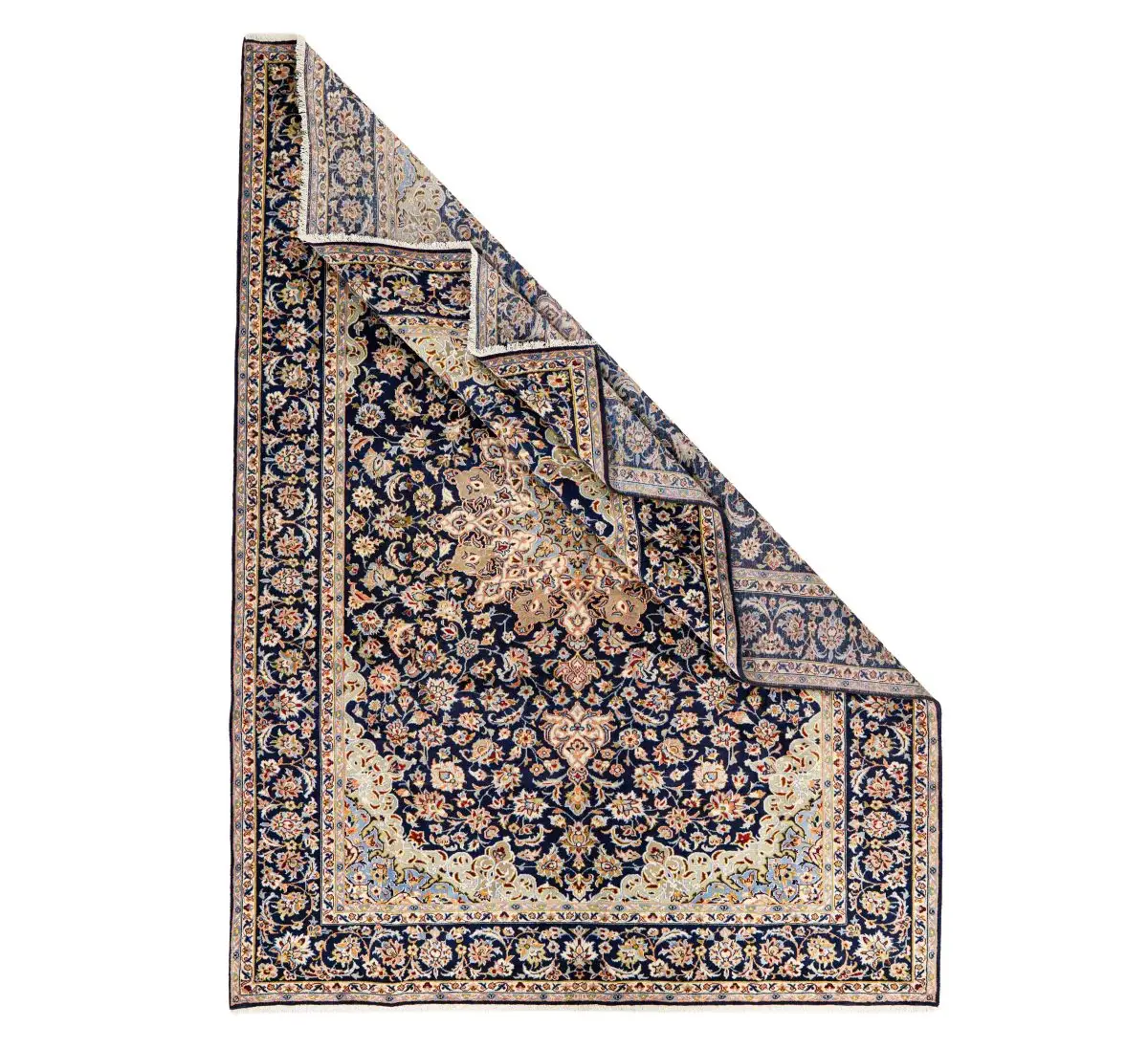 Hand Knotted Kashan Rug - 380 × 275 cm - Image 3