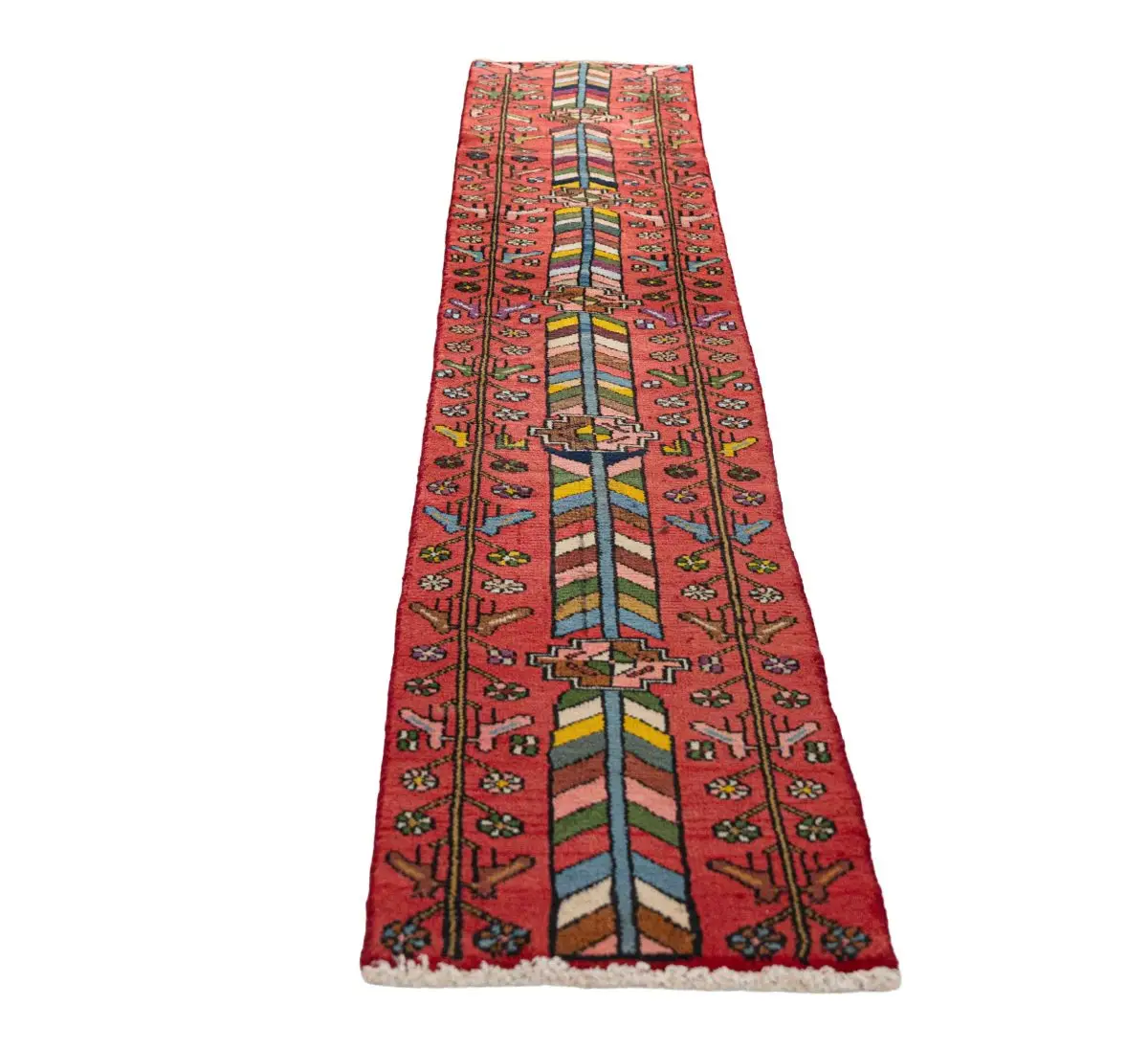 Hand Knotted Ghochan Hamadan Rug - 285 × 40 cm - Image 2