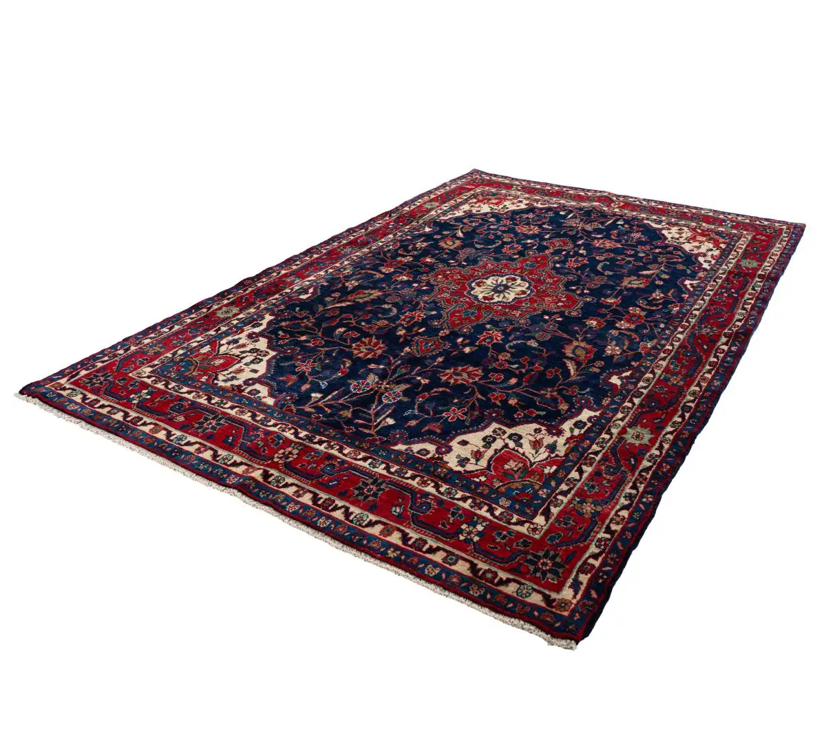Hand Knotted Hamadan Rug - 324 × 216 cm - Image 5