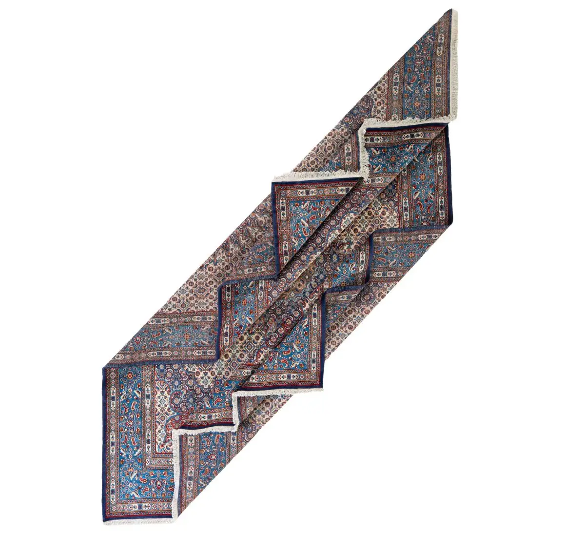 Hand Knotted Mashhad Mood Rug - 375 × 263 cm - Image 3