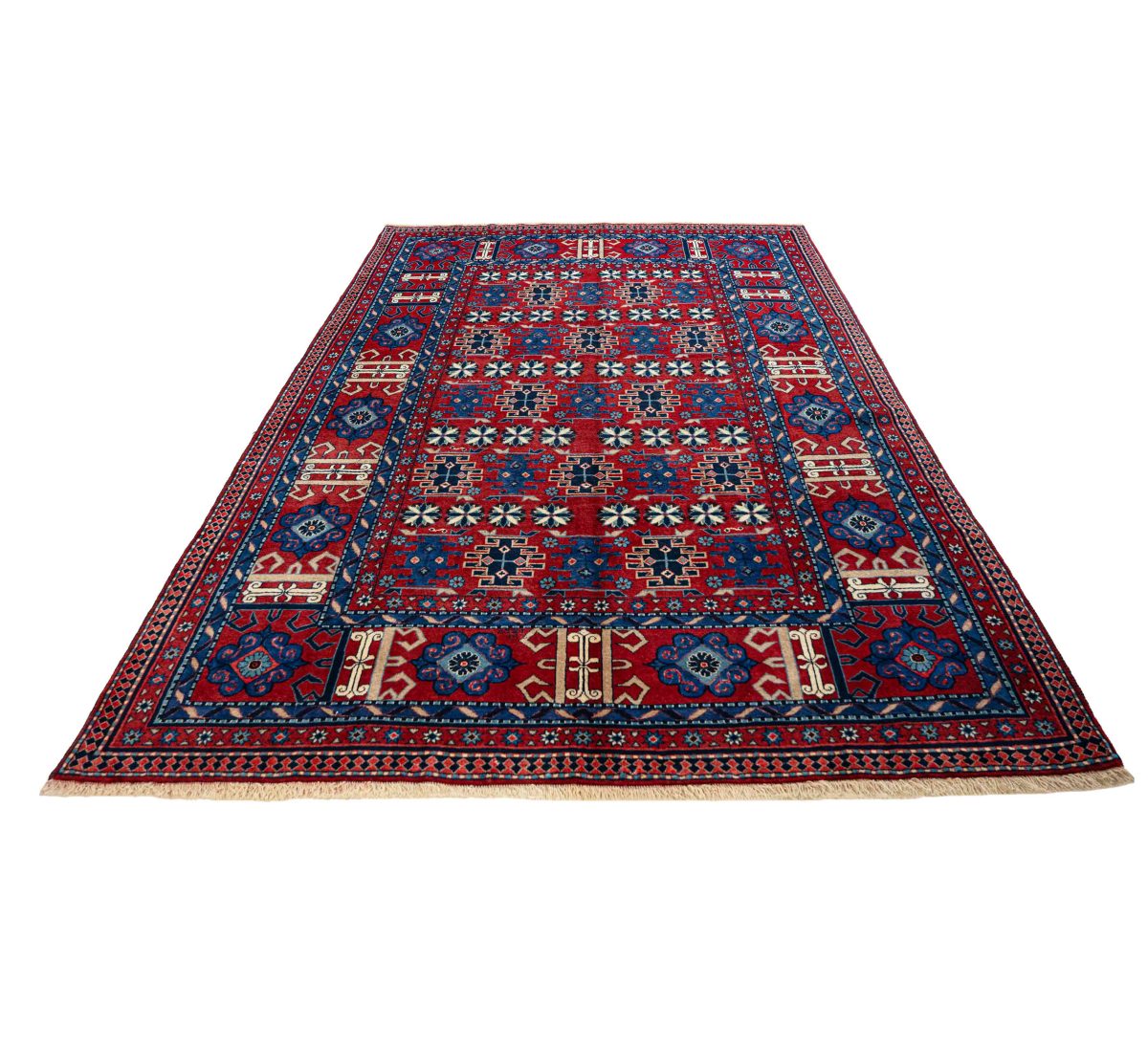 Hand Knotted Ghochan Rug - 320 × 207 cm - Image 5
