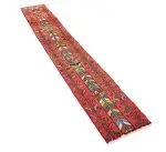 Hand Knotted Ghochan Hamadan Rug - 285 × 40 cm - Image 3