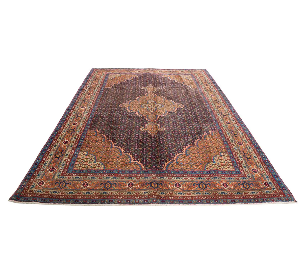 Hand Knotted Ardebil Rug - 322 × 219 cm - Image 4
