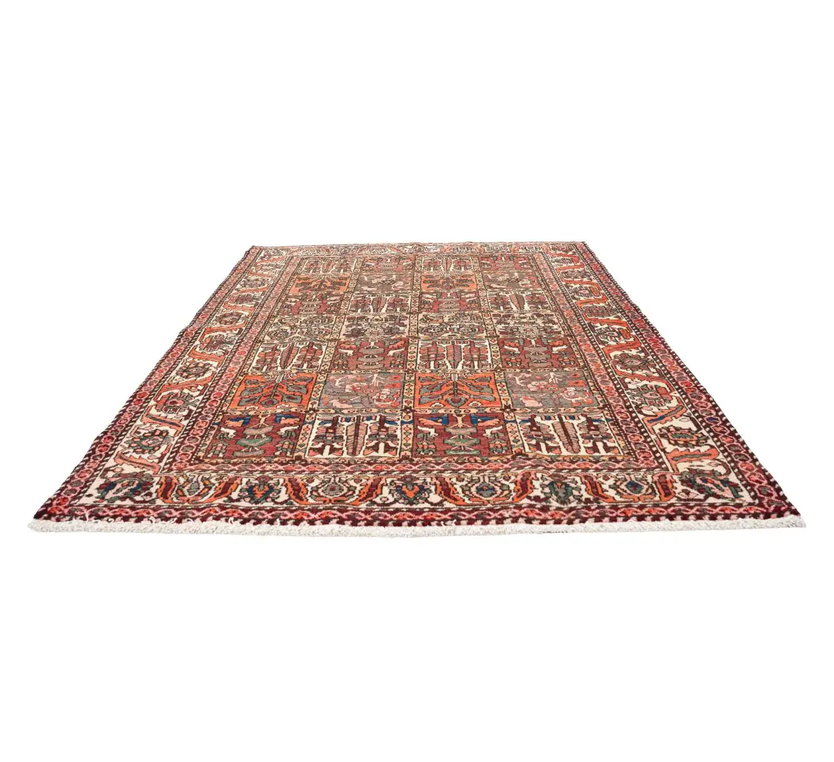 Hand Knotted Bakhtiari Rug - 200 × 162 cm - Image 4