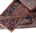 Hand Knotted Zanjan Rug - 373 × 136 cm - Image 2