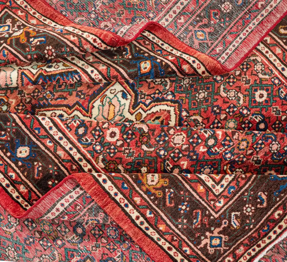 Hand Knotted Hossein Abad Rug - 303 × 210 cm - Image 5