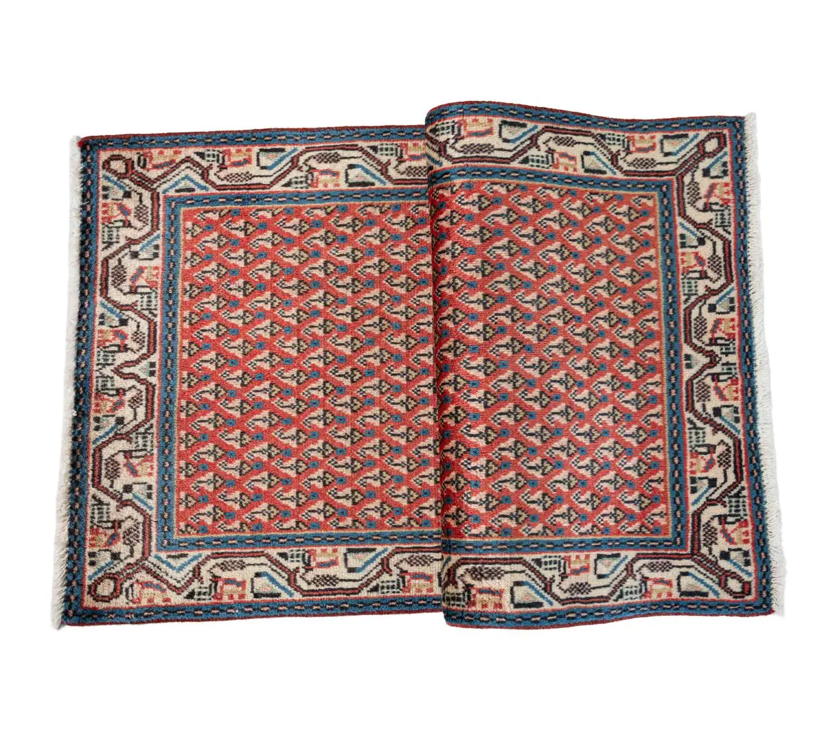 Hand Knotted Arak Rug - 60 × 102 cm - Image 5