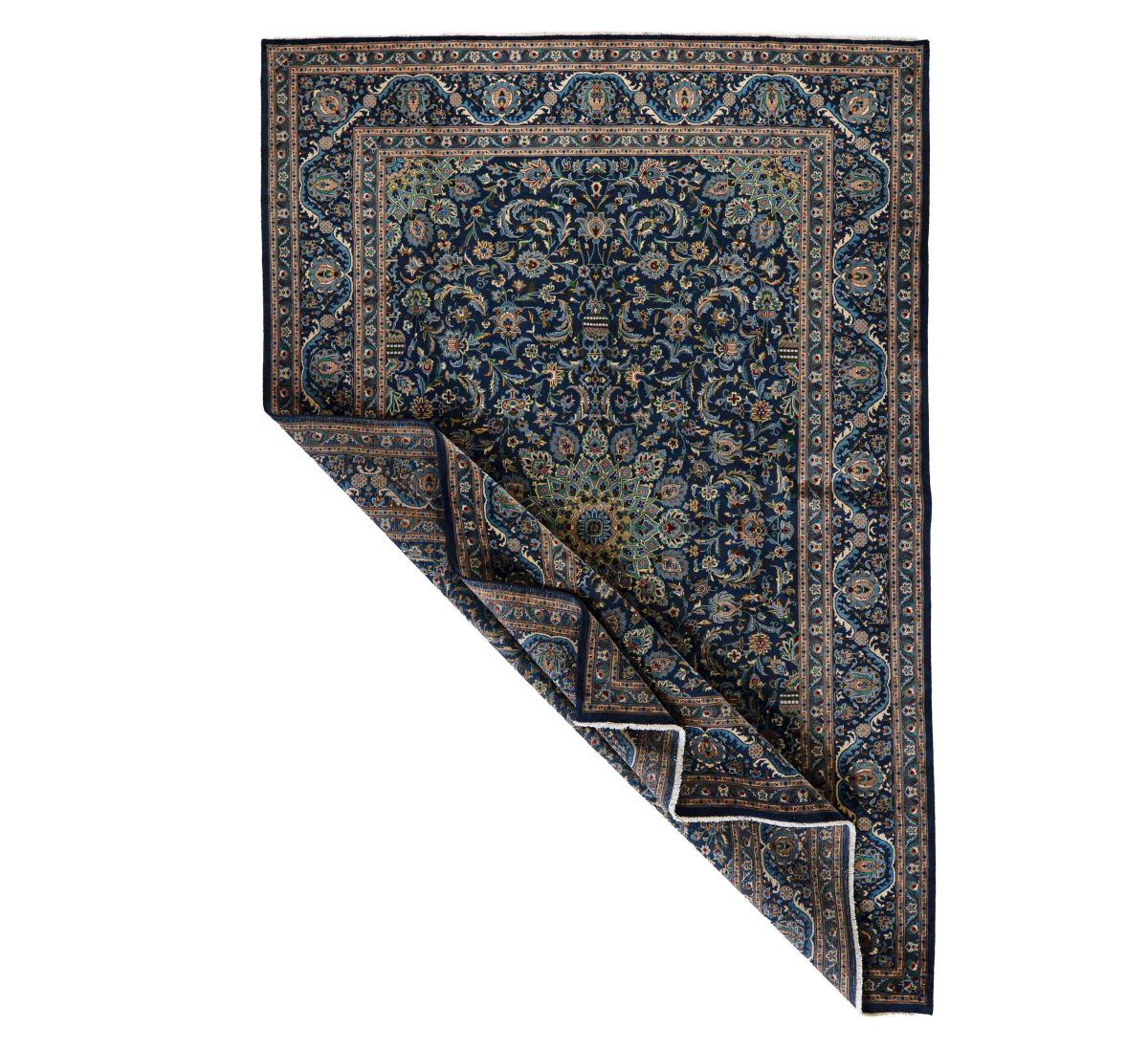 Hand Knotted Kashmar Rug - 362 × 250 cm - Image 6