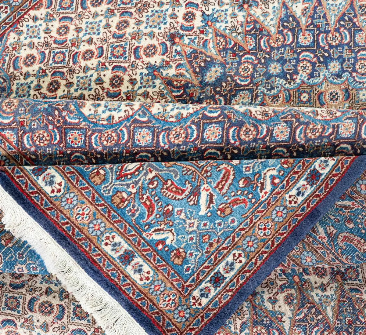 Hand Knotted Mashhad Mood Rug - 375 × 263 cm - Image 6