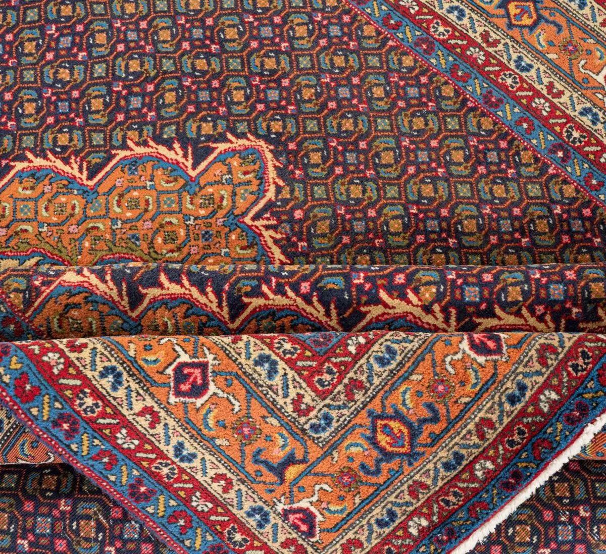 Hand Knotted Ardebil Rug - 322 × 219 cm - Image 6