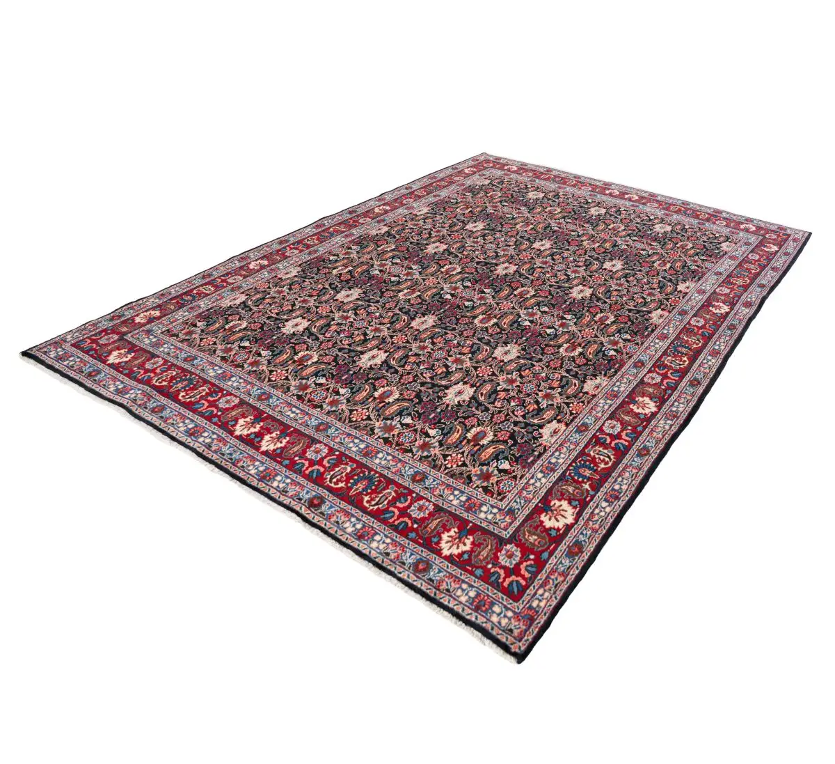 Hand Knotted Mashhad Mood Rug - 307 × 211 cm - Image 7