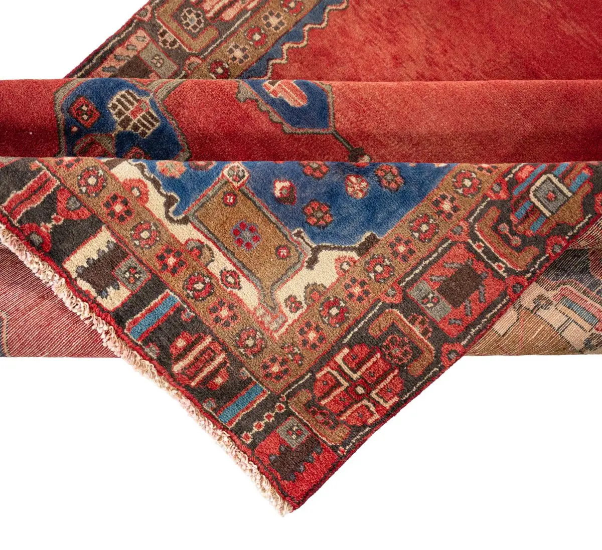 Hand Knotted Hamadan Rug - 250 × 155 cm - Image 6