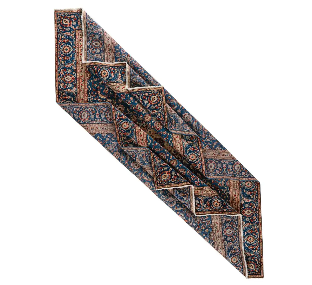 Hand Knotted Isfahan Rug - 372 × 272 cm - Image 7