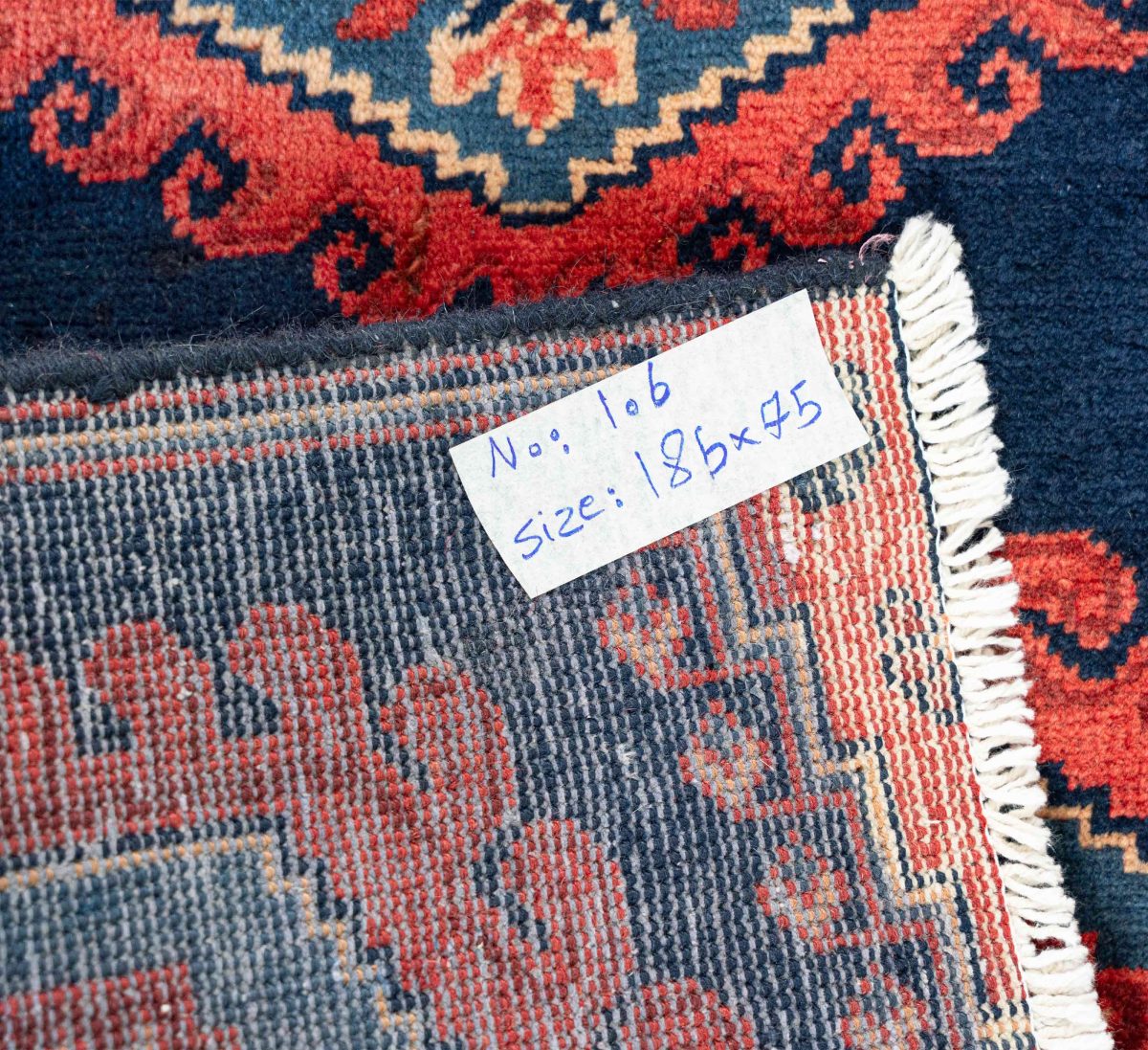 Hand Knotted Baluch Rug - 185 × 75 cm - Image 6
