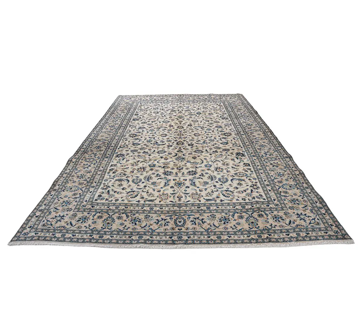 Hand Knotted Kashan Rug - 362 × 245 cm - Image 7