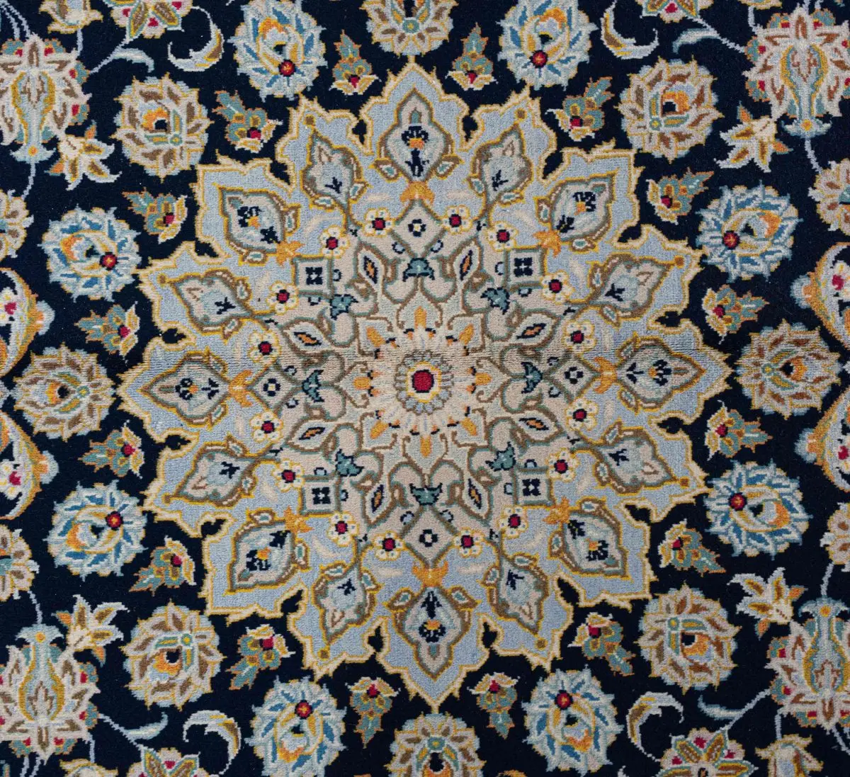 Hand Knotted Kashan Rug - 350 × 240 cm - Image 2