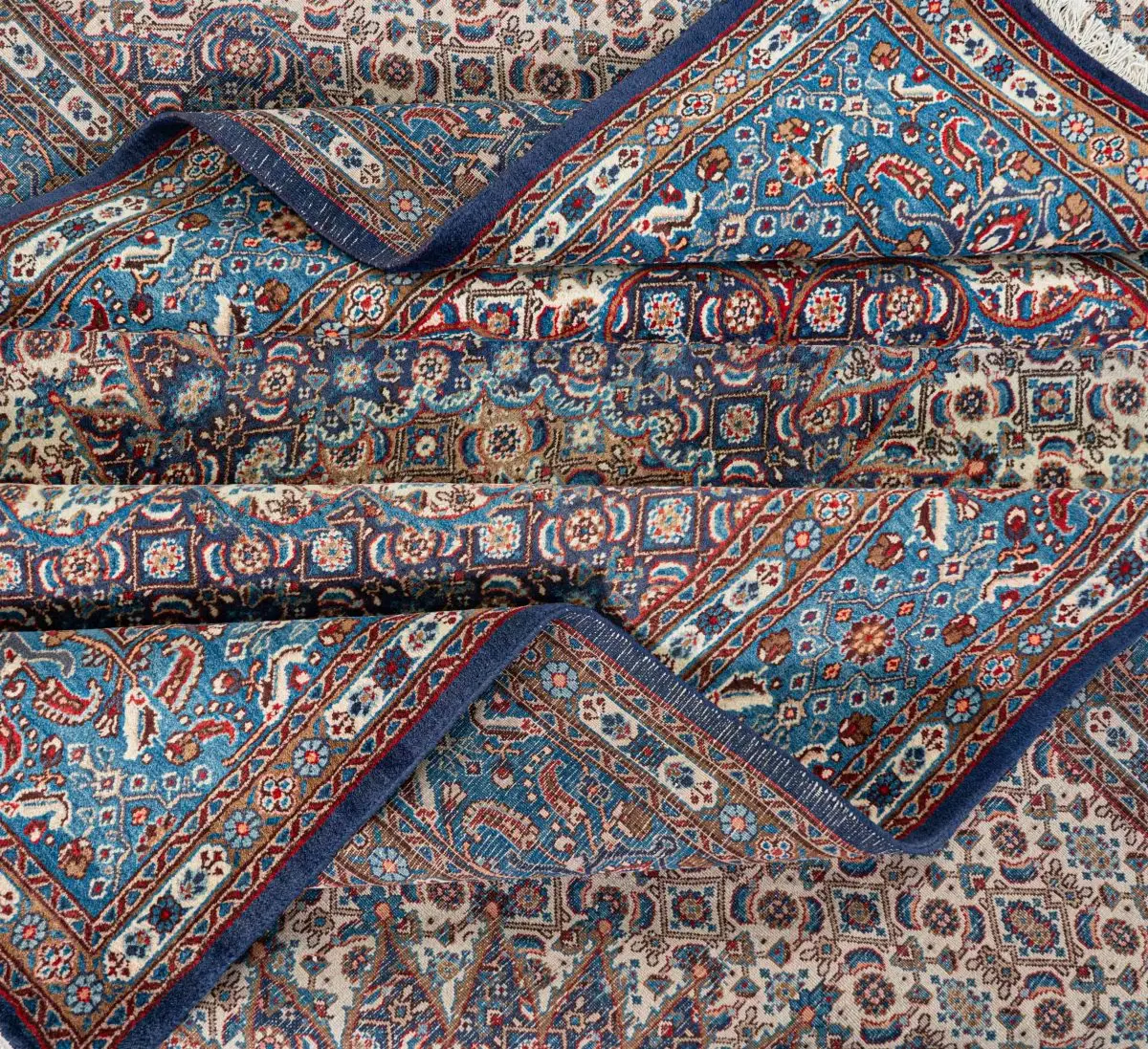 Hand Knotted Mashhad Mood Rug - 375 × 263 cm - Image 7