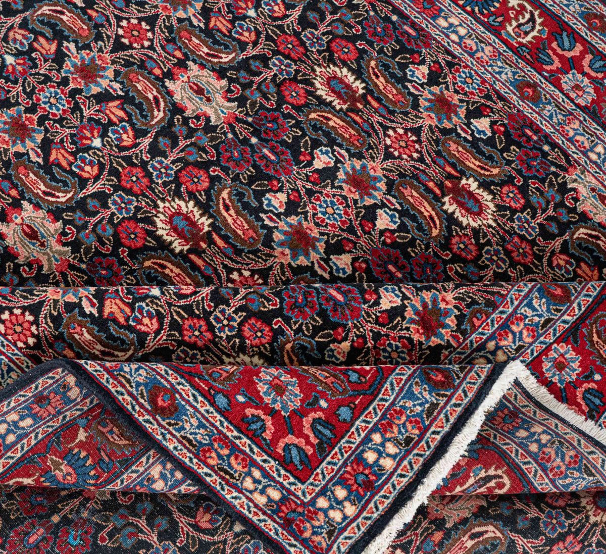 Hand Knotted Mashhad Mood Rug - 307 × 211 cm - Image 8