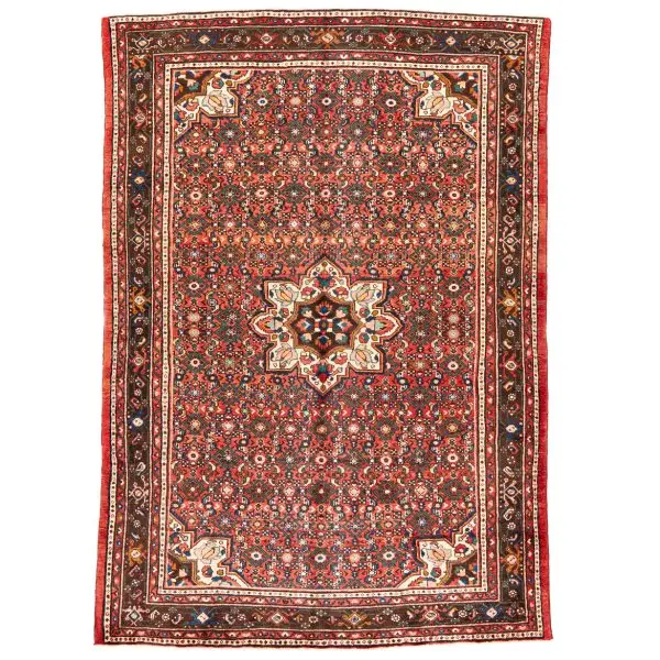 Hand Knotted Hossein Abad Rug - 303 × 210 cm