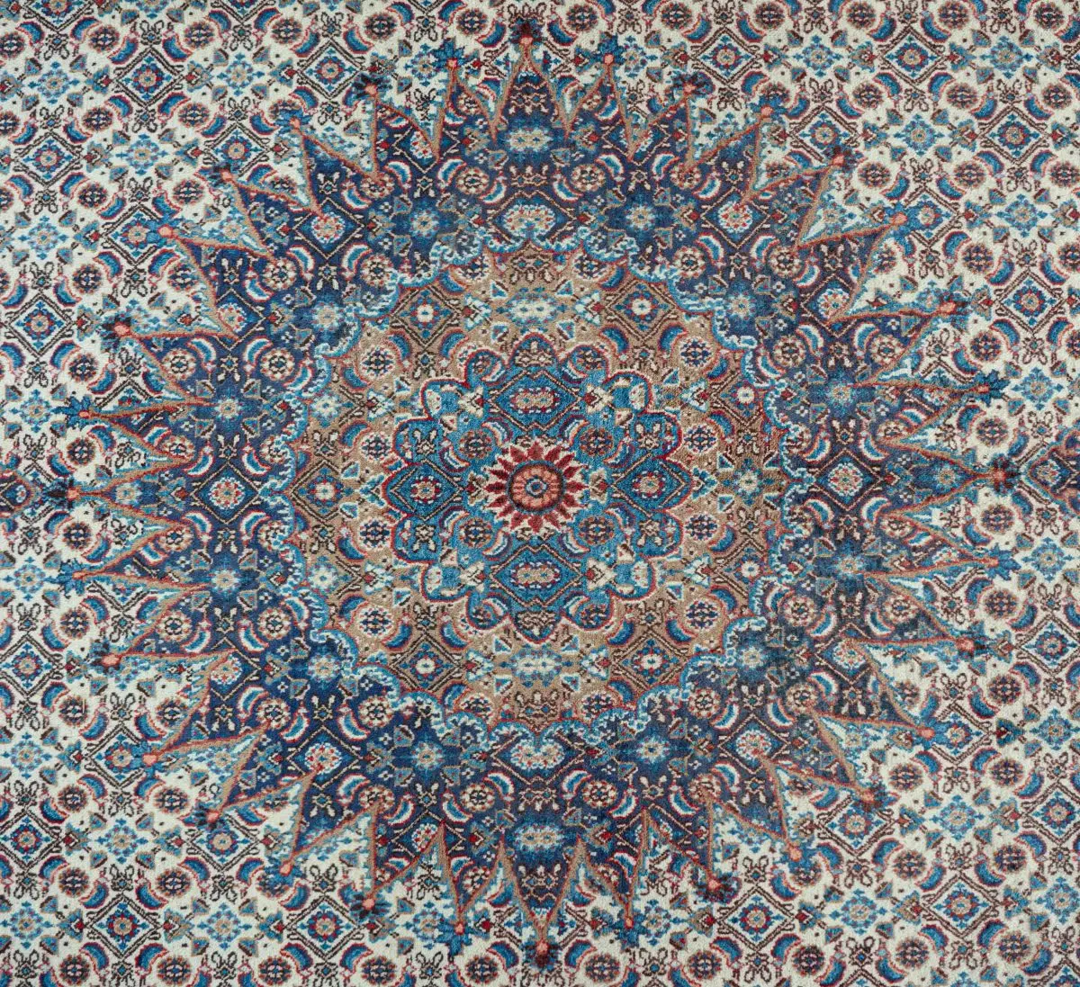 Hand Knotted Mashhad Mood Rug - 375 × 263 cm - Image 9