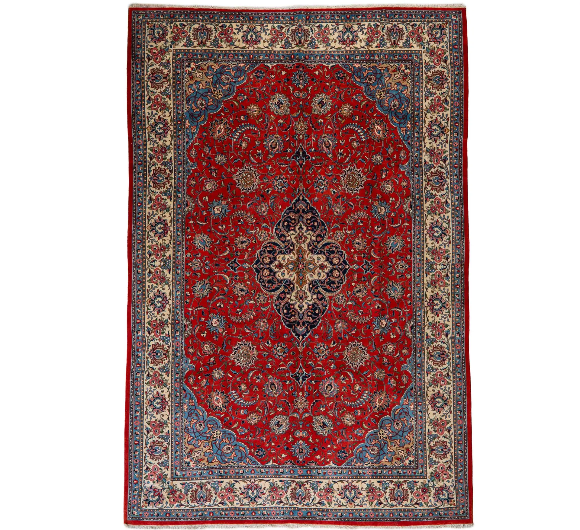 Untitled-1 Hand Knotted Sarogh Rug